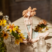 掬涵维纳斯少女摆件创意复古电视柜摆设客厅人物可爱轻奢装饰小众