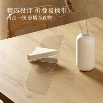 十八纸墙上置物架免打孔搁板架壁挂墙面装饰置物板墙隔板挡板书架